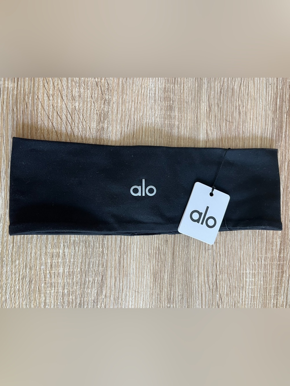 ALO Yoga Black Wide Performance Headband